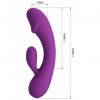 Wibrator króliczek Pretty Love Doreen 12 funkcji fioletowy