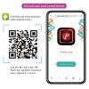Wibrator do majtek punktu G sterowany smartfonem aplikacją 12 wibracji