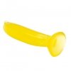 Banan na przyssawce dildo owocowe 17 cm