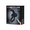 Wibrujący pierścień erekcyjny z królikiem Pretty Love - Eudora 