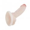Realistyczne wibrujące dildo wibrator penis sterowany pilotem 18 cm