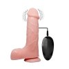 Realisteczne wibrujące dildo na przyssawce Baile 21 cm