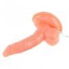 Rotacyjne dildo wibrujące do punktu g z pilotem Baile 14,5 cm