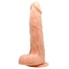 Realistyczne wibrujące dildo z funkcją grzania Baile 20 cm