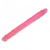 Podwójne żelowe elastyczne dildo 36 cm