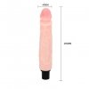 Realistyczny wibrator jak prawdziwy penis z cyber skóry 26 cm