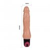 Żylaste wibrujące dildo różowe Baile 24 cm