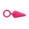 Korek analny Candy Plug M Pink średni