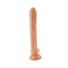 Penis dildo bardzo długi z grubą główką Ballsy Caballero Flesh