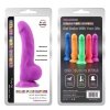 Dildo do pochwy i anala Carl.L fioletowy 22cm