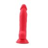 Dildo do pochwy i anala Rick.G czerwony 22cm