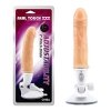 Realistyczny wibrator żylaste dildo z przyssawką 17,8 cm