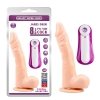 Realistyczne wibrujące dildo z pilotem 21,5 cm