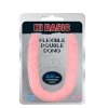 Podwójne żelowe dildo waginalno analne 51 cm