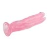 Podwójne dildo na przyssawce Dildo Pink 20cm