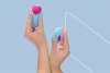 Wibrator dla Pań z pilotem HeartGem blue