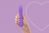 Poręczny wibrator damski do pochwy WowGenie violet