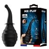 Gruszka analna do lewatywy Mr.Play czarna zagięta (330 ml)