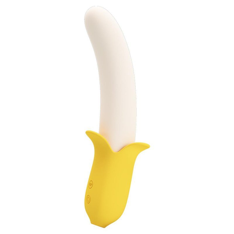 Wibrator banan Pretty Love 7 wibracji i 3 ruchy posuwiste