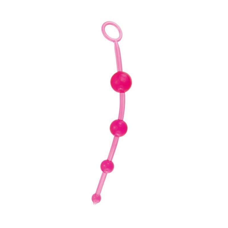Kulki analne sonda stymulator odbytu różowy 20 cm