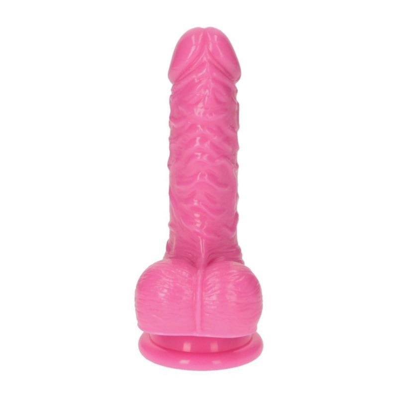 Realistyczne żylaste dildo cyber skóra 10 cm