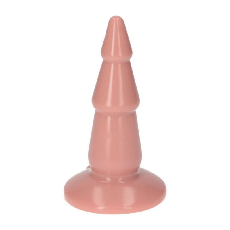 Dildo korek analny choinka na przyssawce cielisty 12,7 cm
