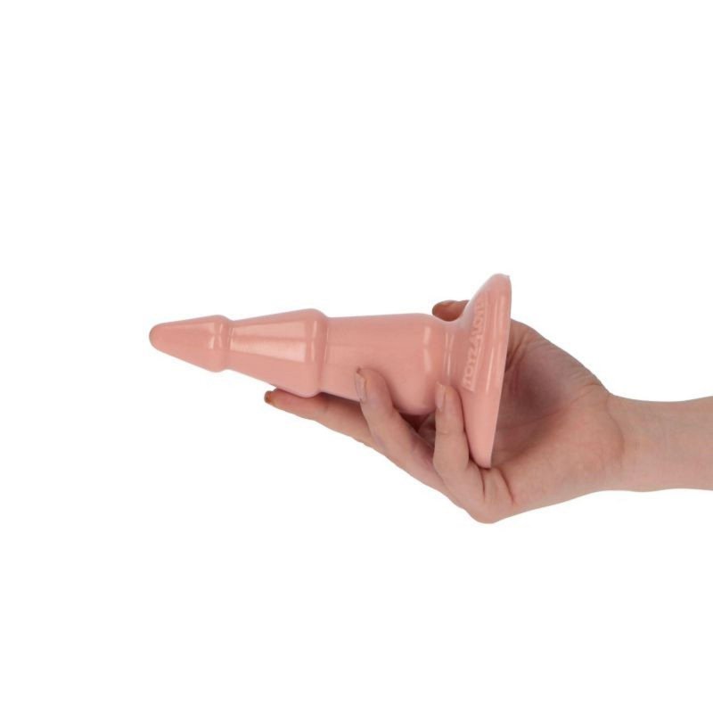 Dildo korek analny choinka na przyssawce cielisty 12,7 cm