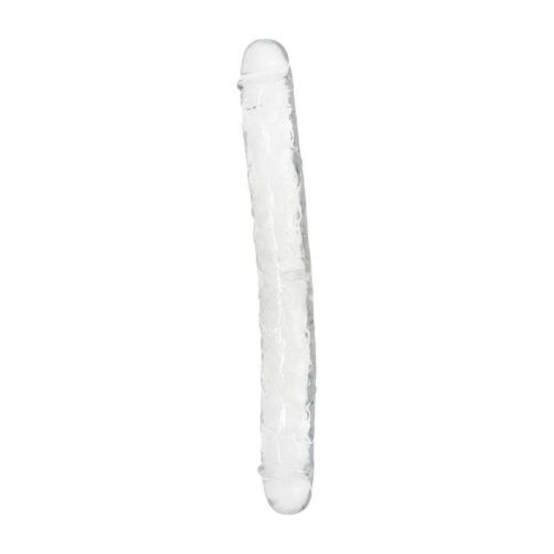 Bardzo długie podwójne realistyczne lesbijskie dildo 48 cm