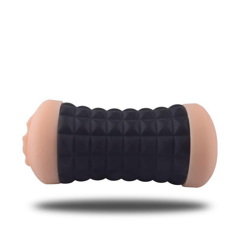 Masturbator doppio masturbatore maschile vagina e ano deep black