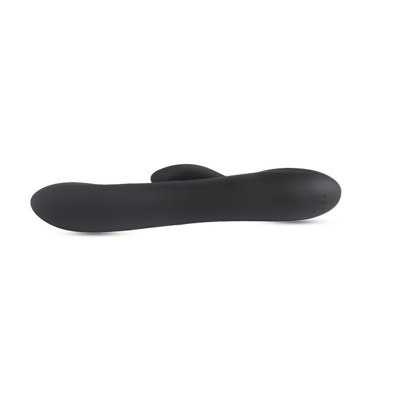 Vibratore g-spot e stimolatore clitorideo black