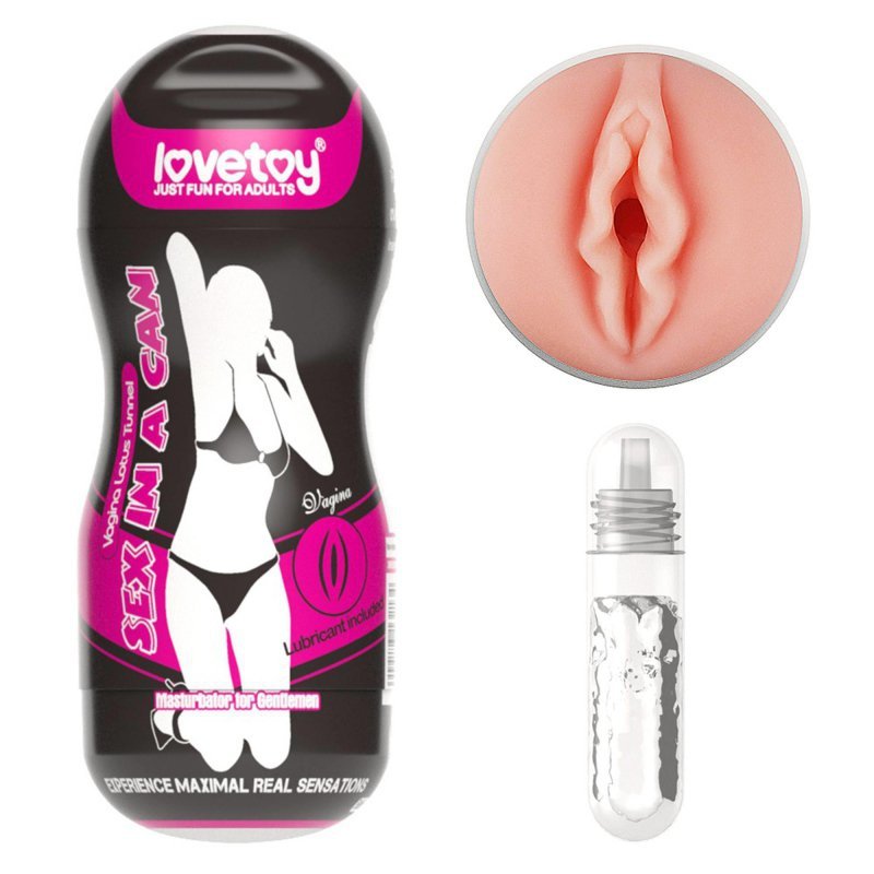 Masturbator pochwa Sex In A Can Vagina Lotus Tunnel Flesh