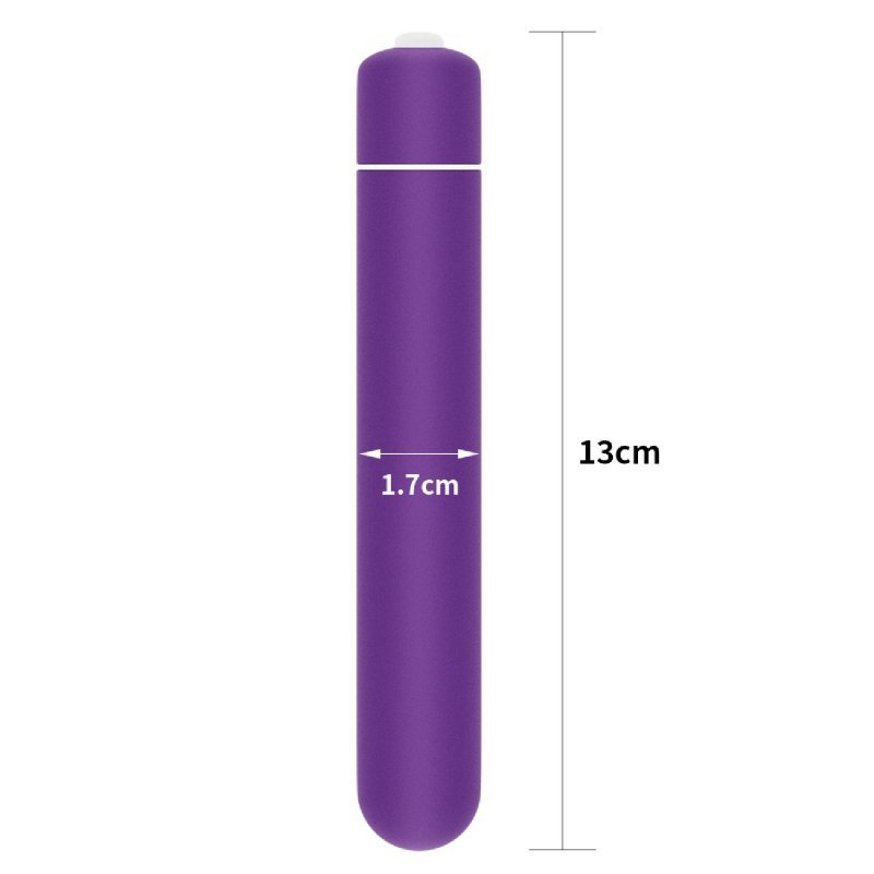 Mały mini wibrator kieszonkowy X-Basic Bullet 10 prędkości