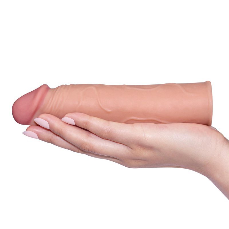 Add 1&quot; pleasure x tender penis sleeve flesh