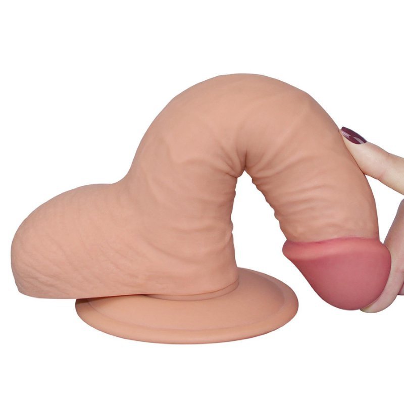 Ultra miękkie dildo The Ultra Soft Dude 19cm