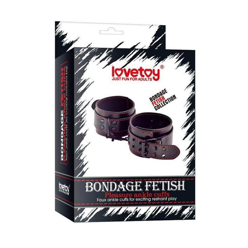 Kajdanki na kostki nogi Bondage Fetish Pleasure Ankle cuffs