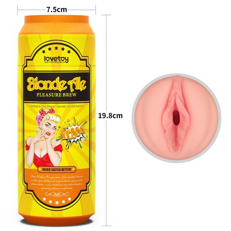 Masturbator pochwa Pleasure Brew Puszka piwa Blond Ale