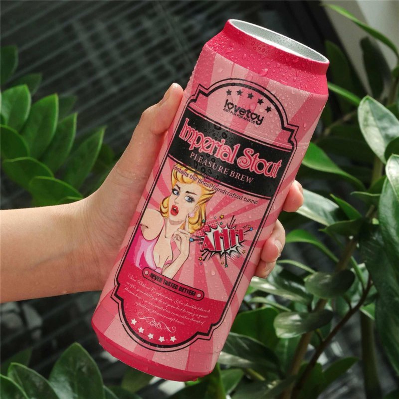 Masturbator analny Pleasure Brew Puszka piwa Imperial Stout