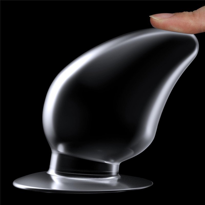 Flawless clear anal plug 4.5''