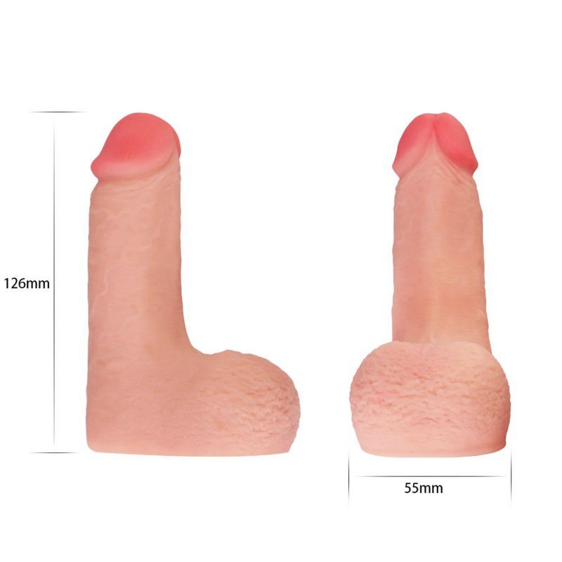 Miękki penis dildo Skinlike Limpy Cock 13cm