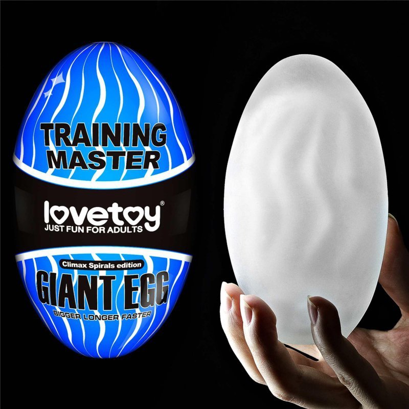 Masturbator dla niego Giant Egg Climax Spirals Edition