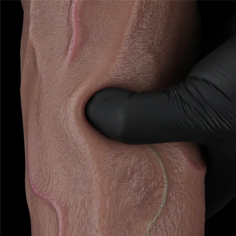 12&quot;&quot;&quot;&quot; Dual Layered silicone cock  XXL