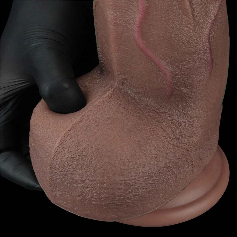 12&quot;&quot;&quot;&quot; Dual Layered silicone cock  XXL