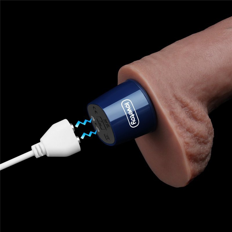 Realistyczne wibrujące dildo jak prawdziwy penis 28 cm