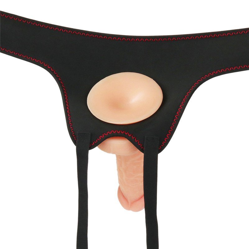 Vibrating easy strapon set 7.0''