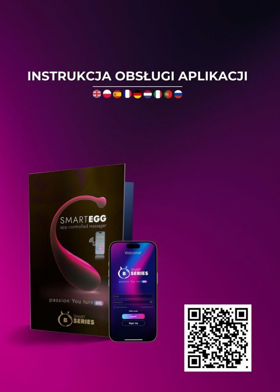 Inteligentne jajko do pochwy sterowane aplikacją Smart Egg