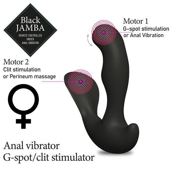Podgrzewany wibrator analny masażer prostaty z pilotem
