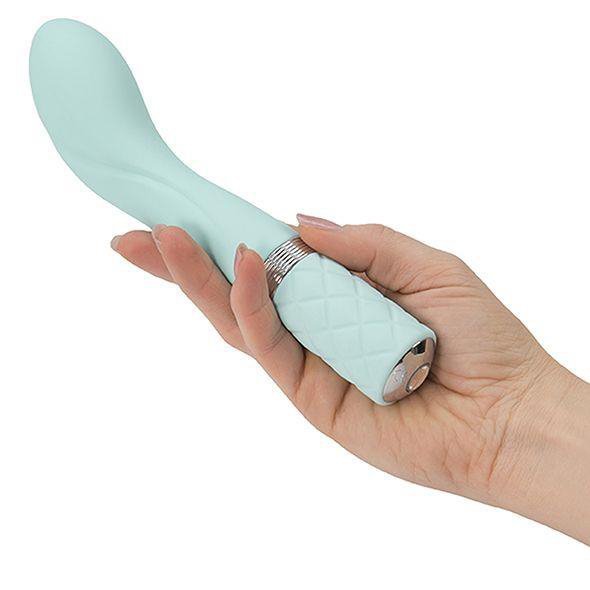 Zakrzywiony wibrator do punktu g Pillow Talk Sassy G-Spot miętowy