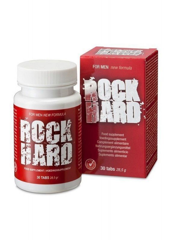 Kapsułki powiększające penisa Rock Hard 30 tabl