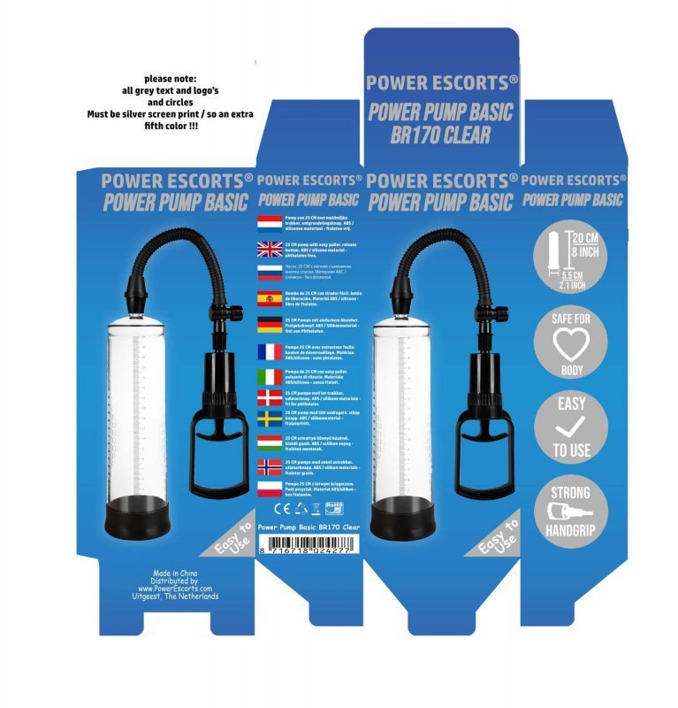 Pompka erekcyjna Power Escorts power pump basic