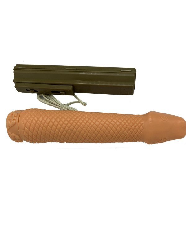 Wibrator z wypustkami sex masażer z pilotem
